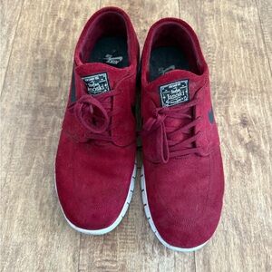 Nike Stefan Janoski Red Sneakers